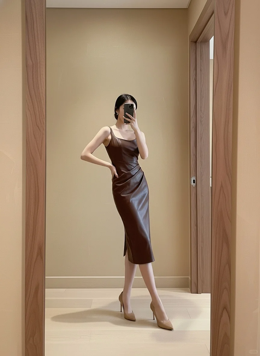 左滑~看姐穿上身