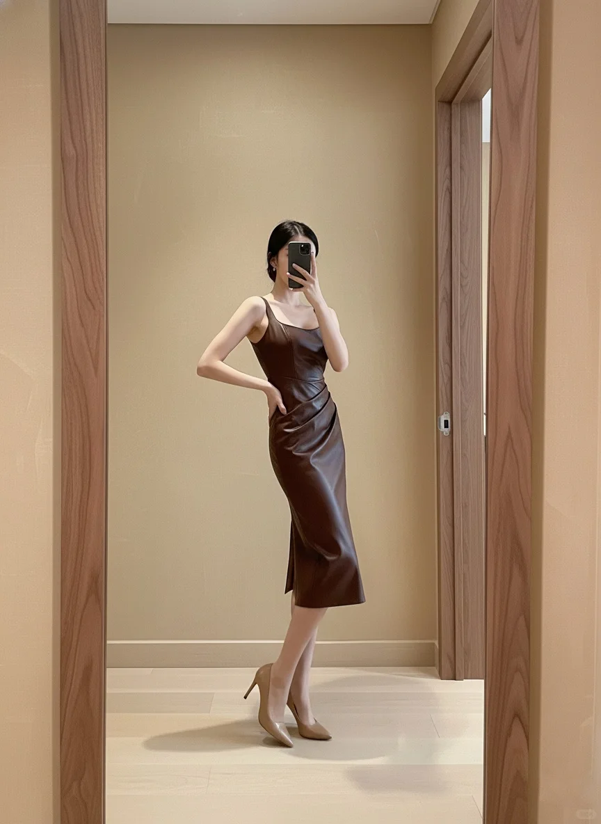 左滑~看姐穿上身