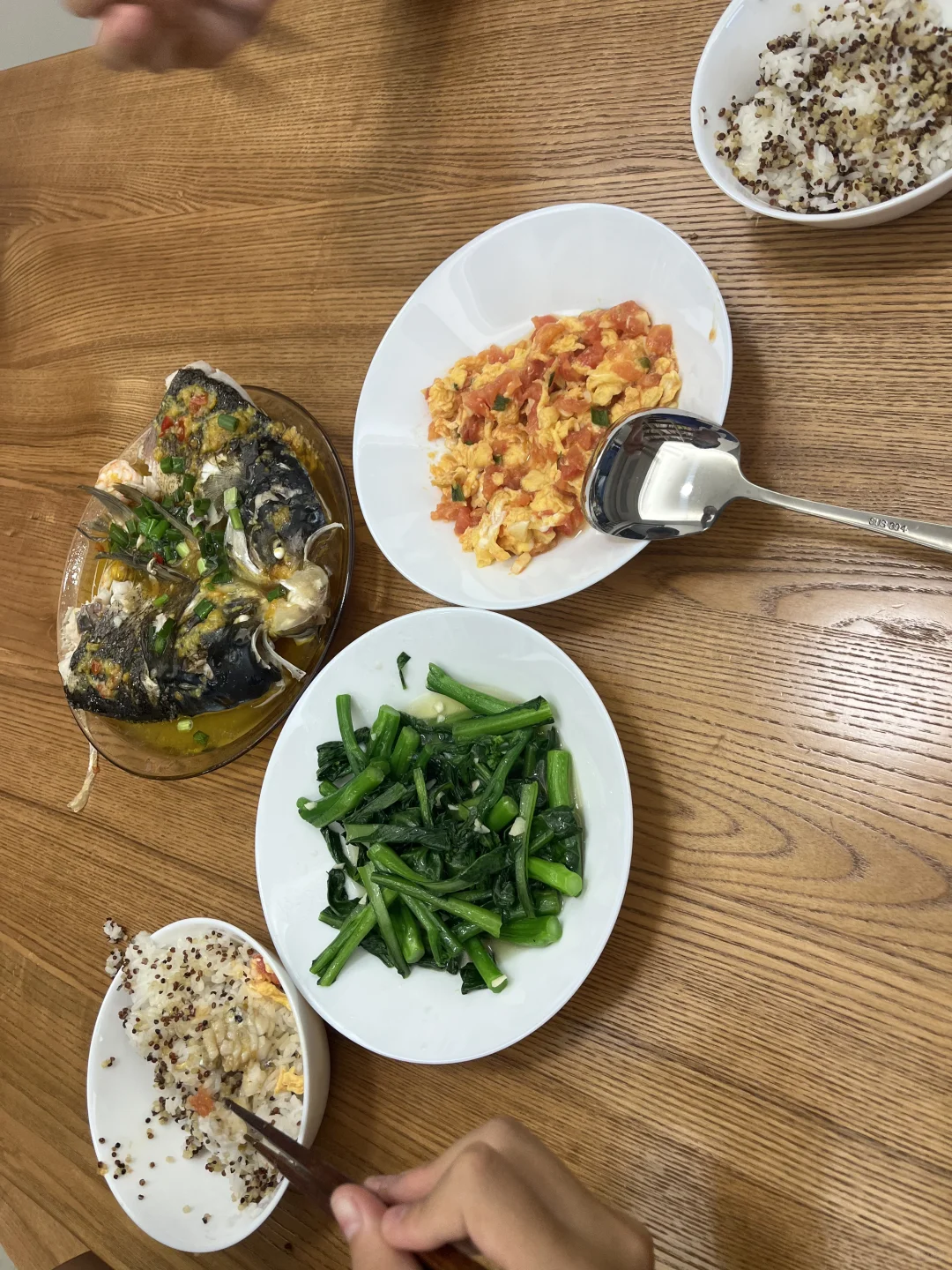 现在几乎每天做饭都会留意营养搭配。