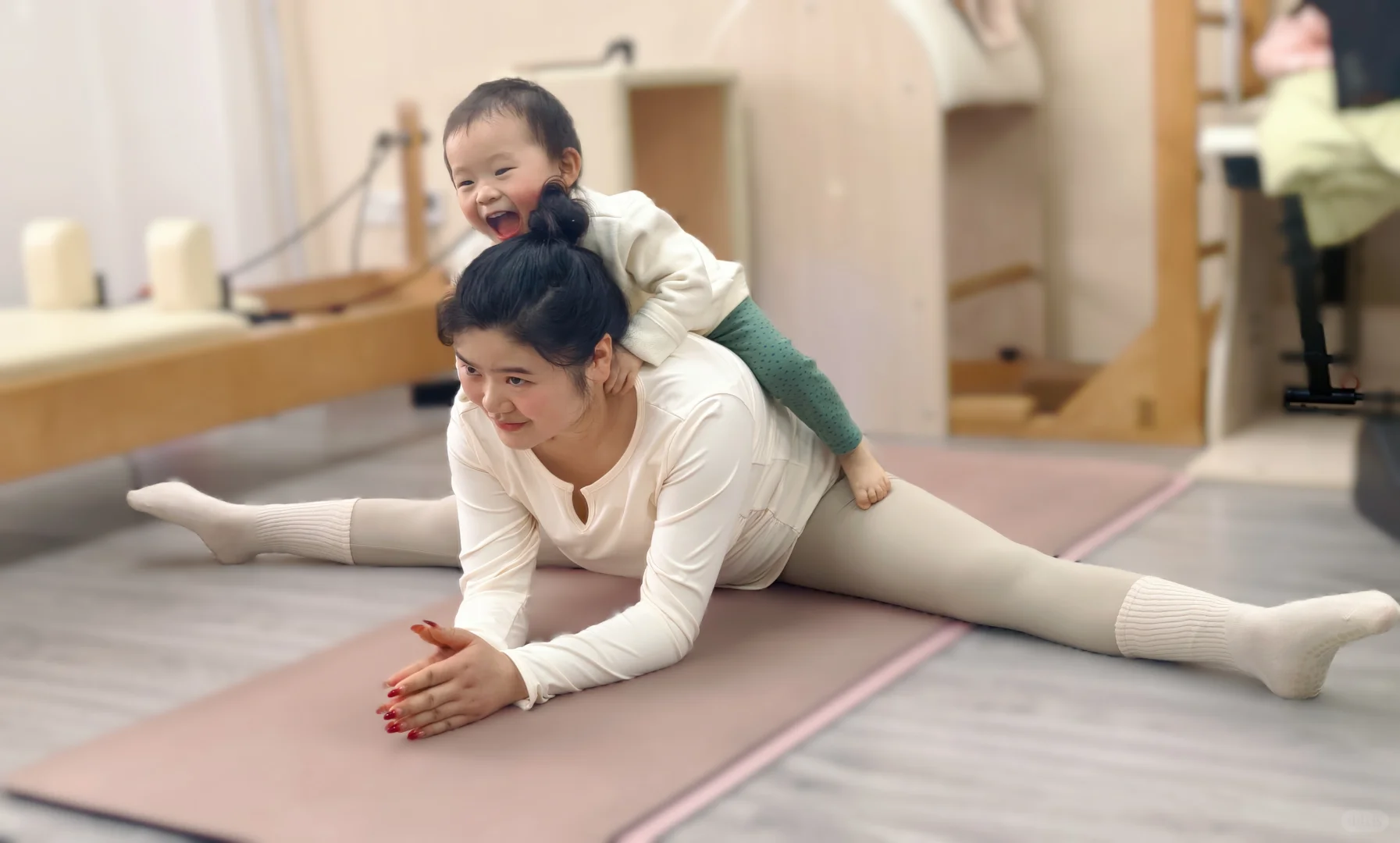 普拉提 小小的身体里有大大的能量 兴趣培养从小抓起