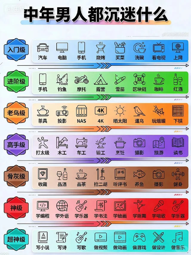 中年男人爱好沉迷图鉴