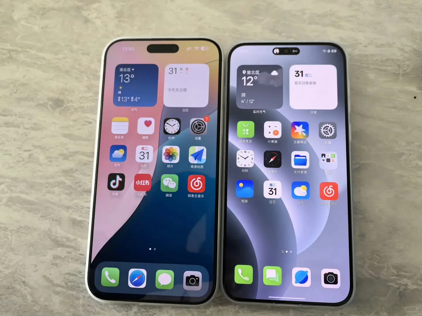 这哪个是OPPO哪个是苹果这简直也太像了吧