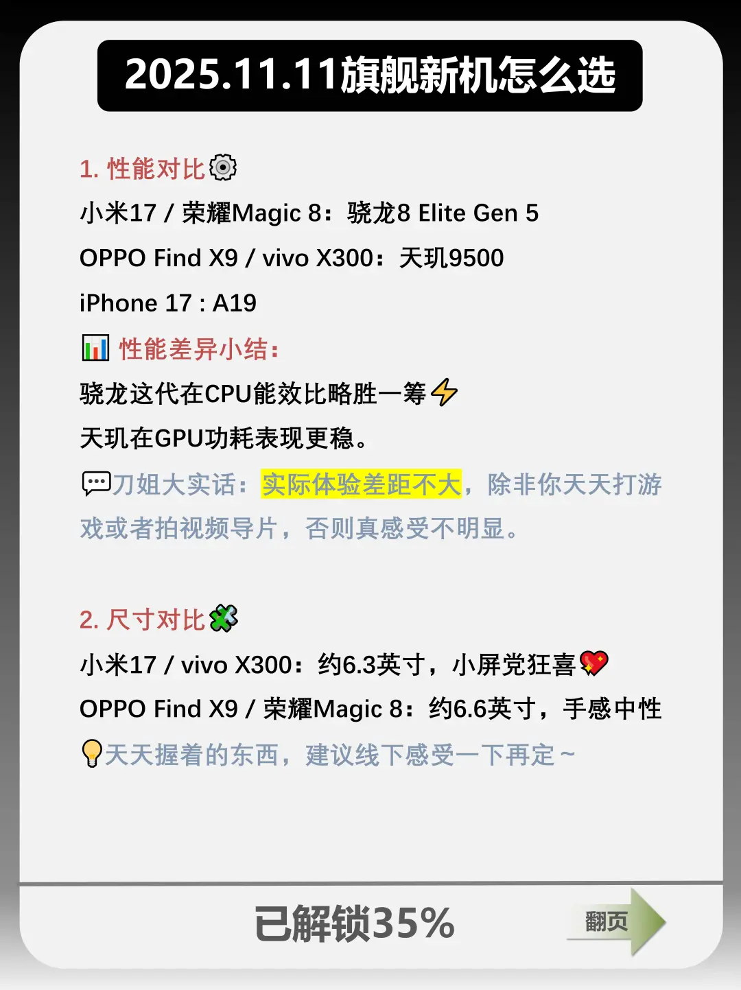 2025旗新机到底怎么选❓看完不花冤枉钱❗️