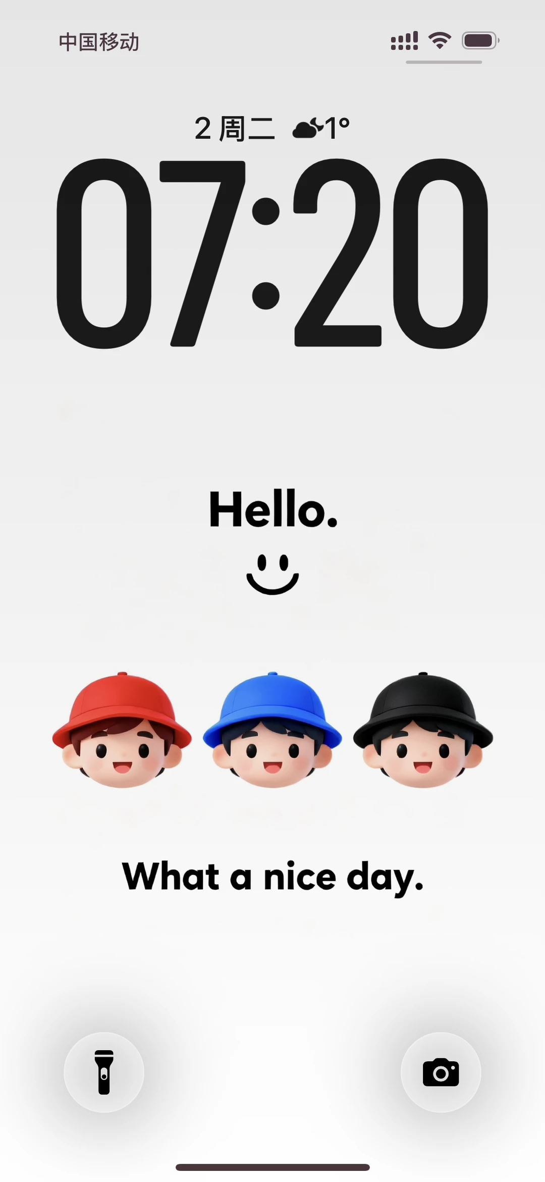 帽子小队丨iOS26壁纸16