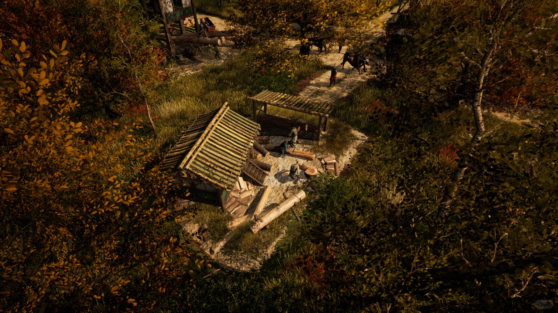 ✨水墨山河建造师！从荒土到盛世京城✨