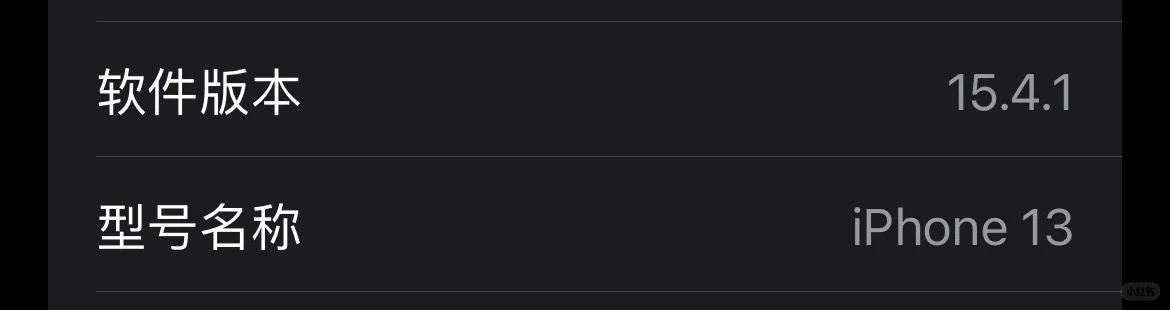 iOS15的iPhone13