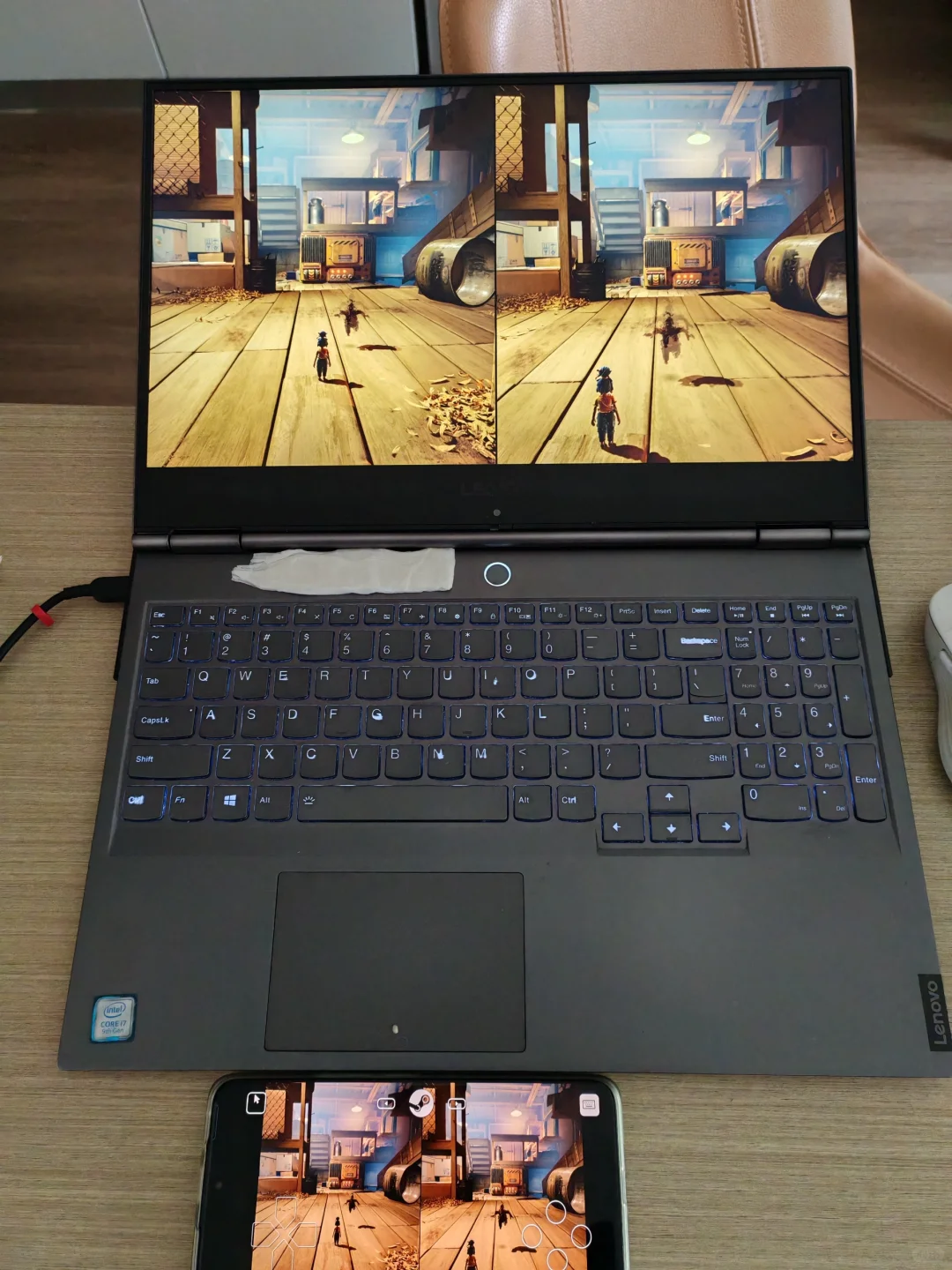 用笔记本和手机玩双人成行，成功啦