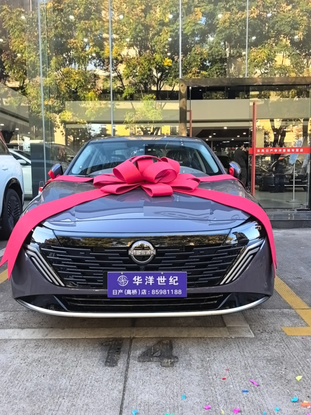 全新天籁鸿蒙座舱新车交付