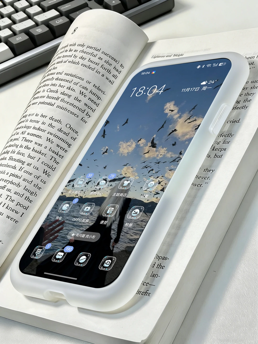 救命！这个手机主题太好看了