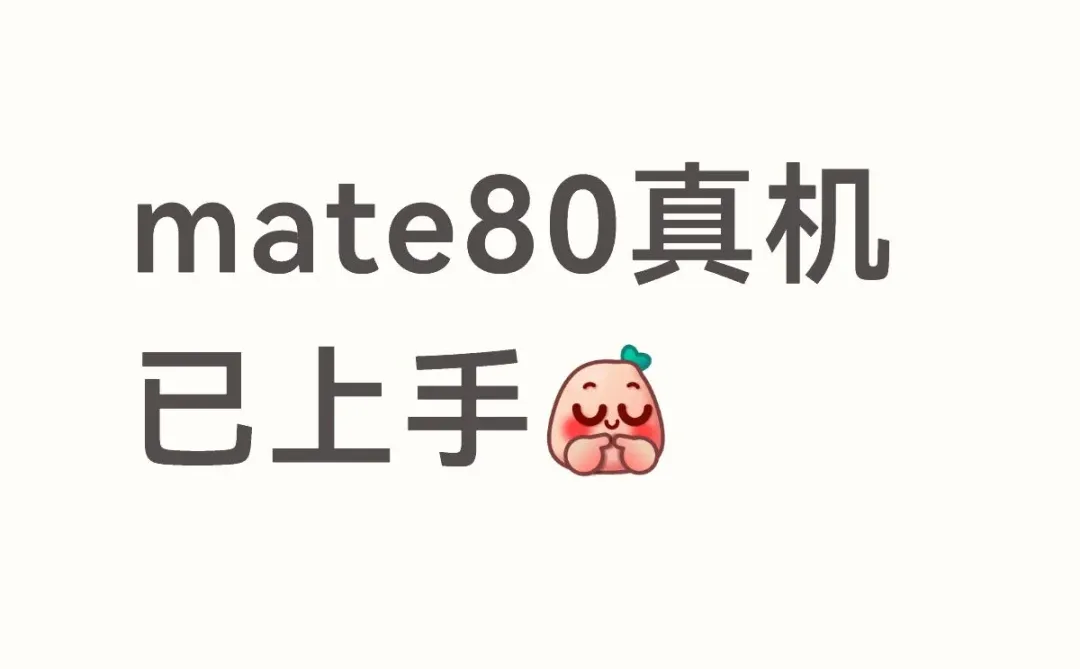 mate80确定要上