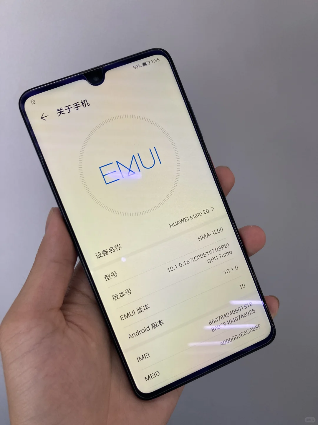 大屏LCD华为Mate20