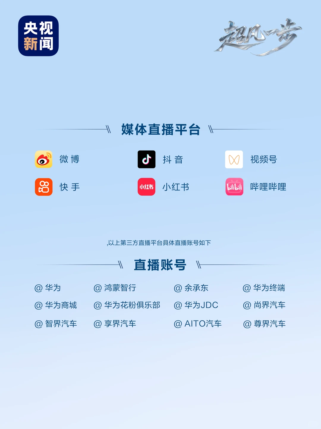 鸿蒙智行年度直播，敬请期待！