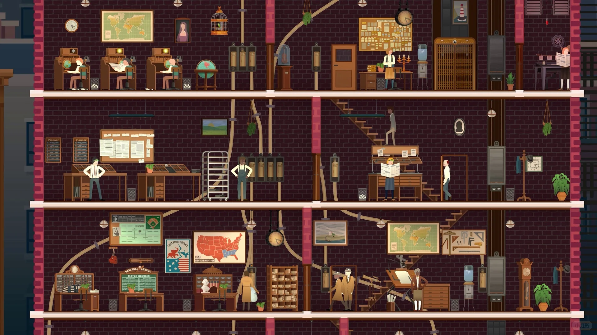 Steam四千小时玩家游戏推荐27: 新闻大厦