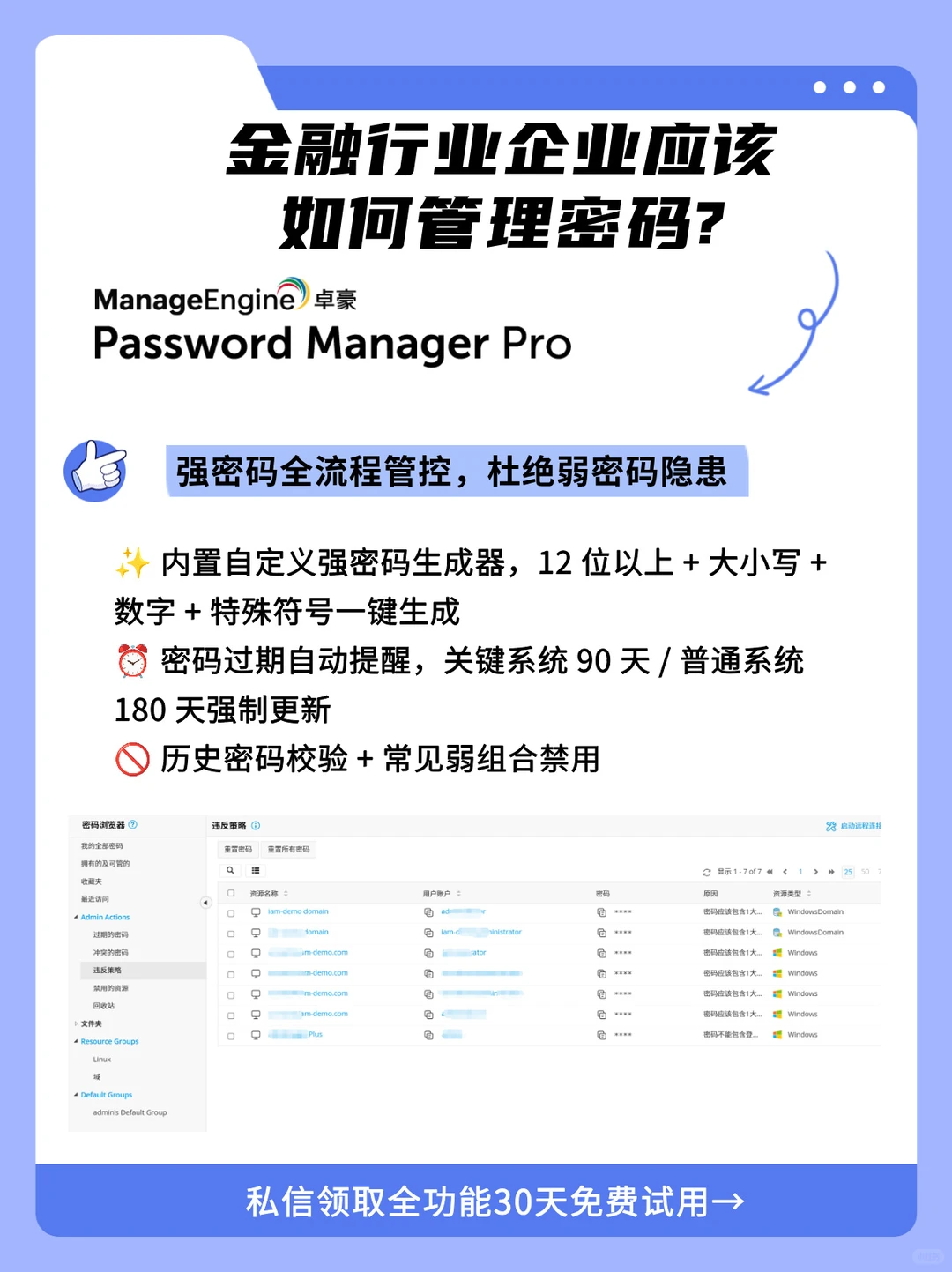 金融行业企业应该如何管理密码?工具推荐！
