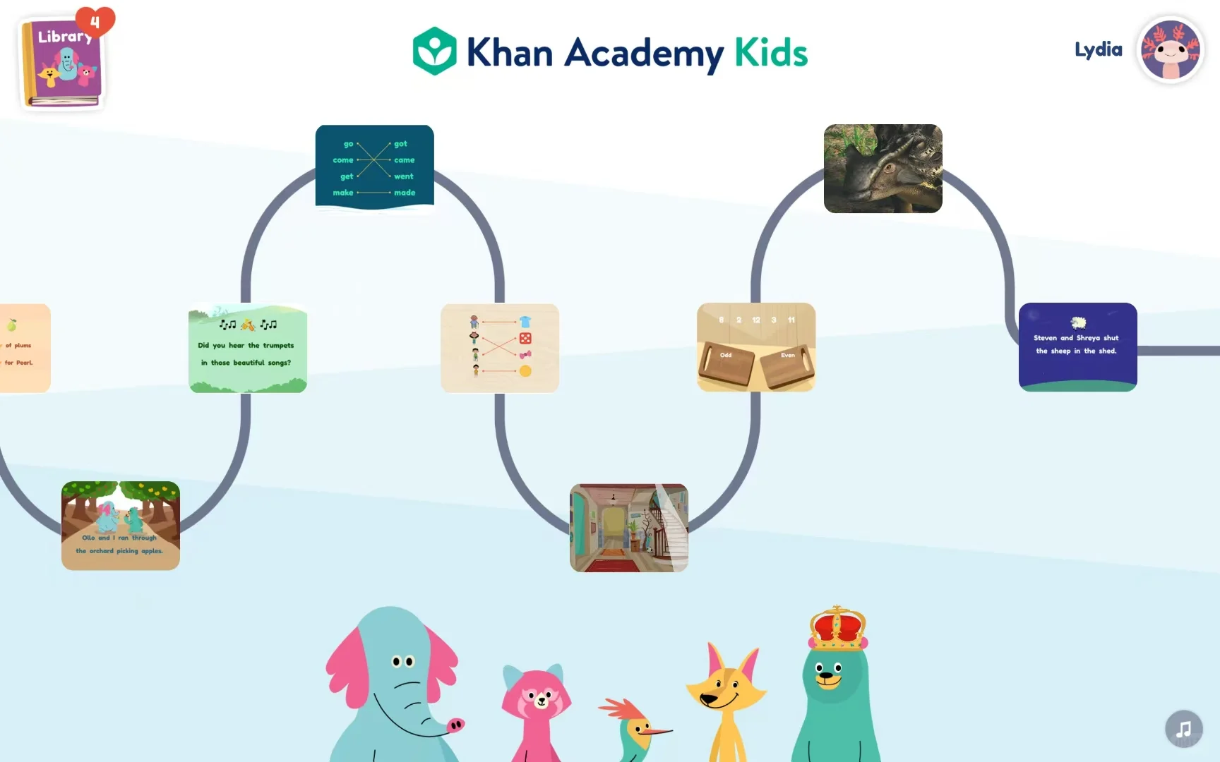 强烈推荐免费英语全科学习软件Khan Kids