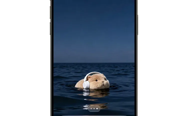 听歌的小豚鼠丨iOS26 壁纸357