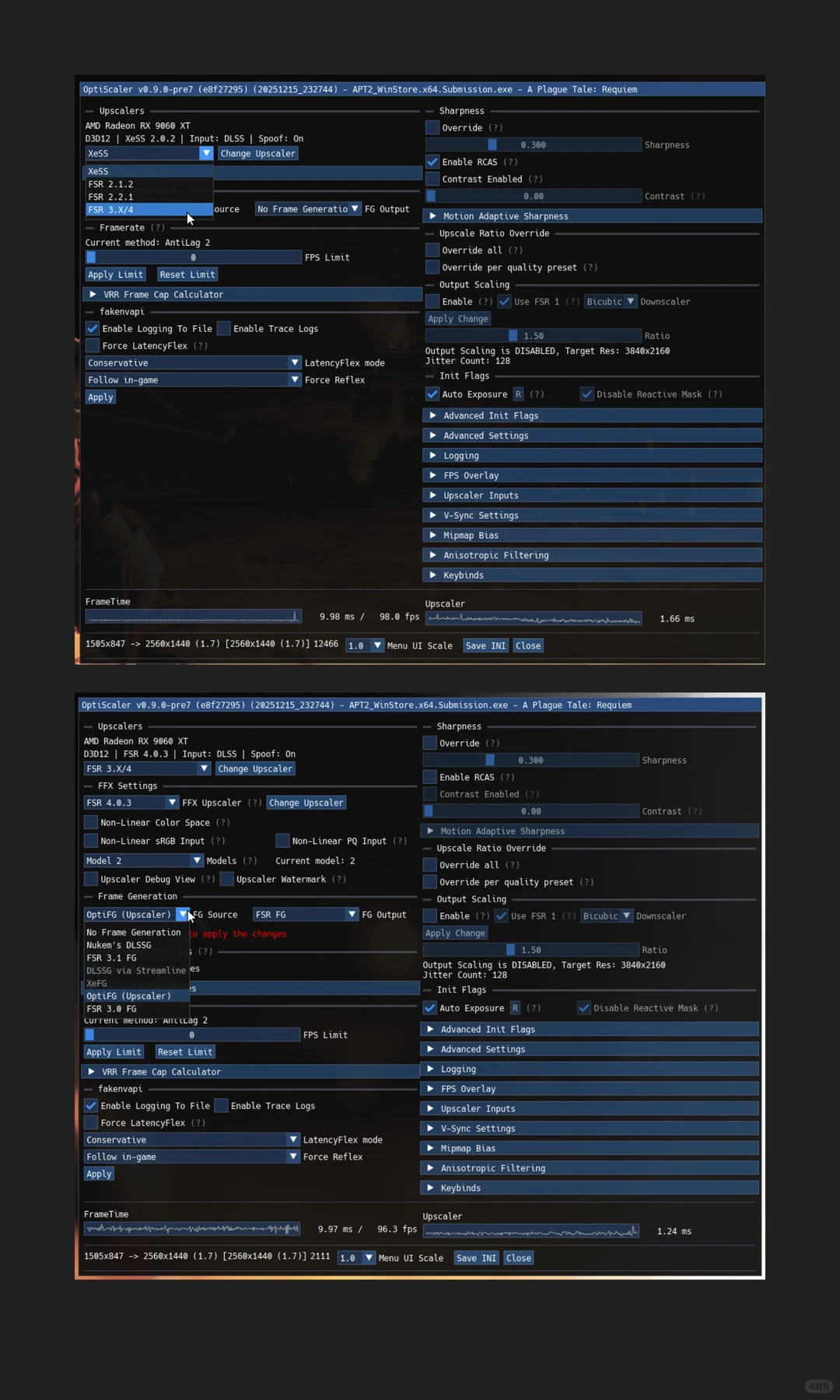 将FSR 4.0红石帧生成加入任何游戏
