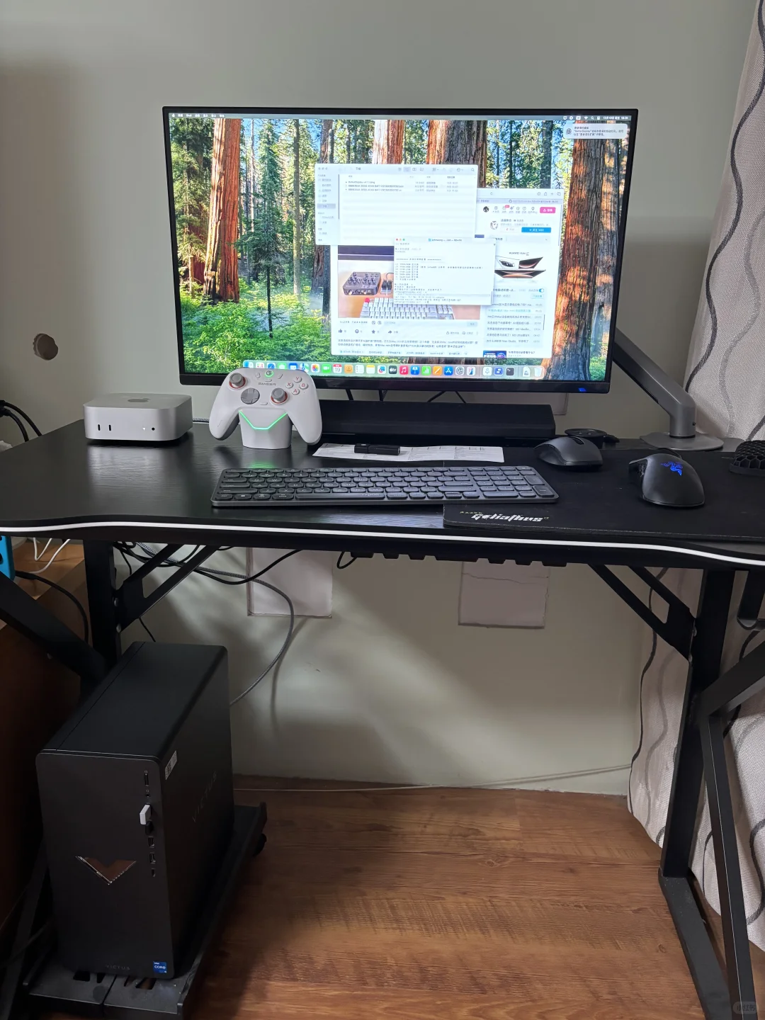 我的小小电脑桌终于升级到完全体