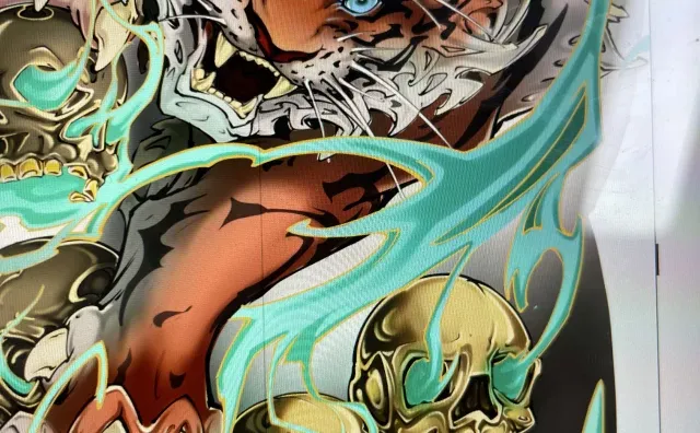 手稿分享 新传统 纹身手稿 老传统人物 虎