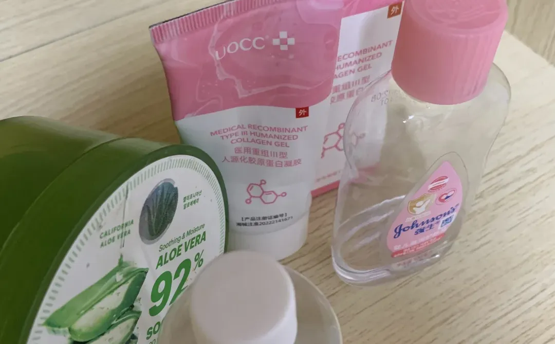 一个半月生理盐水（毛孔）