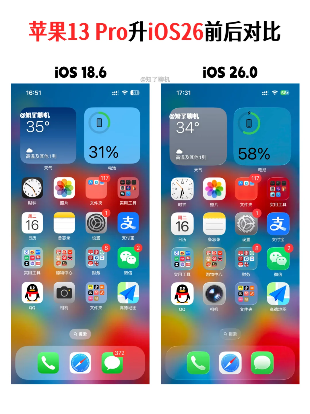 iPhone13Pro升级iOS26‼️说说主观体验