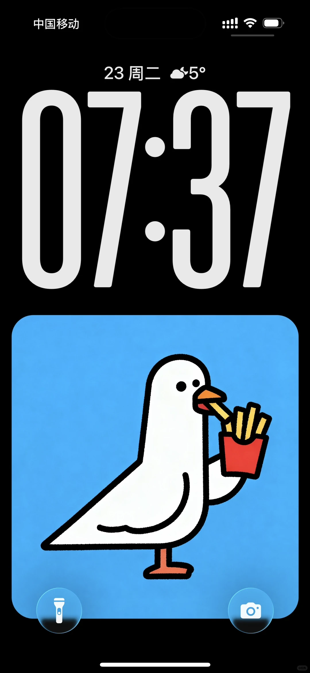 恰根薯条丨iOS26壁纸81