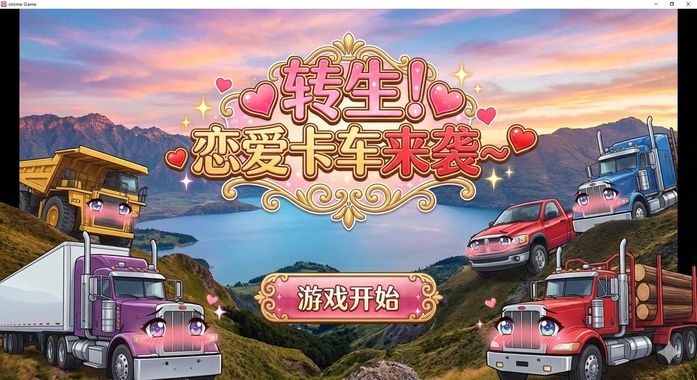 做了和大卡车恋爱的GalGame