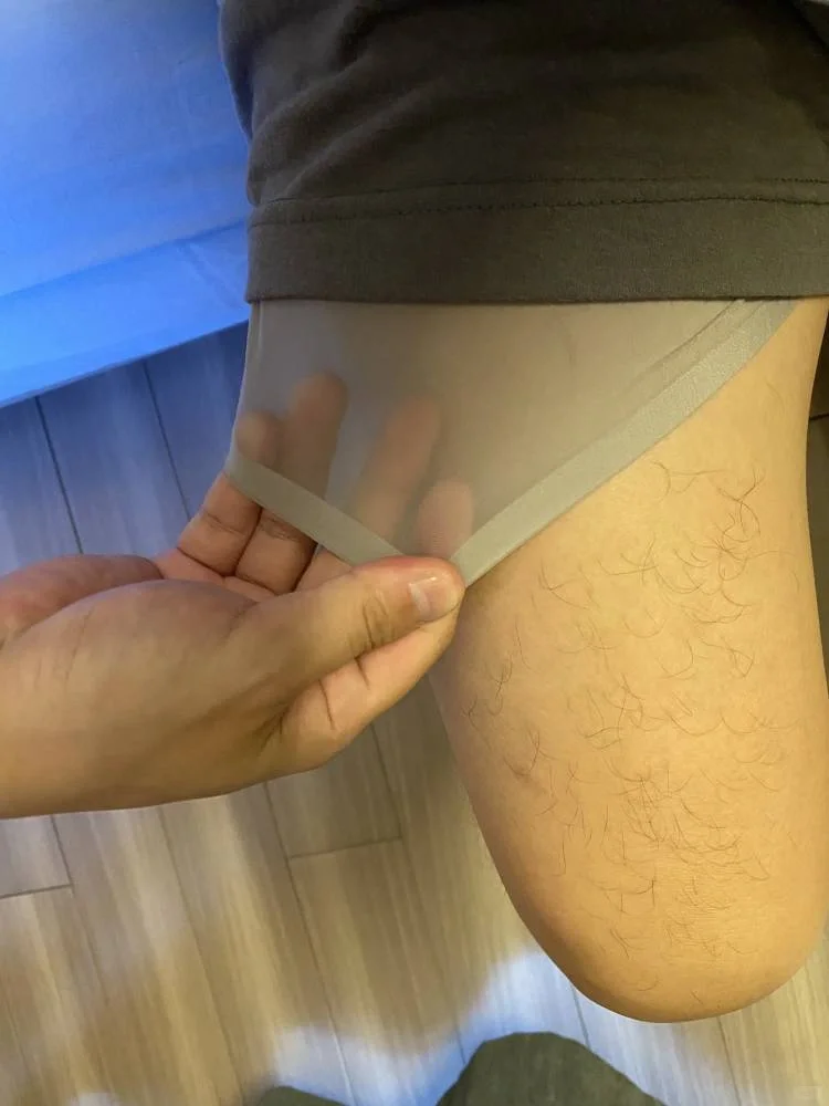 第一次尝试给我男朋友买内裤看他的什么反应