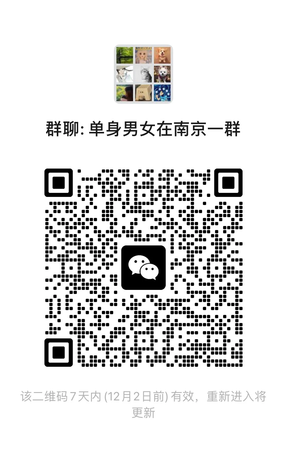 南京公益85-05单身交友男找女！