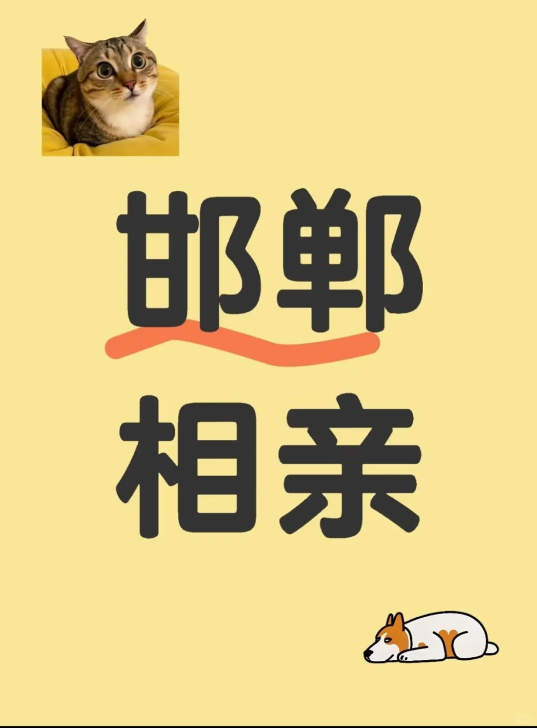 邯郸女生相亲贴