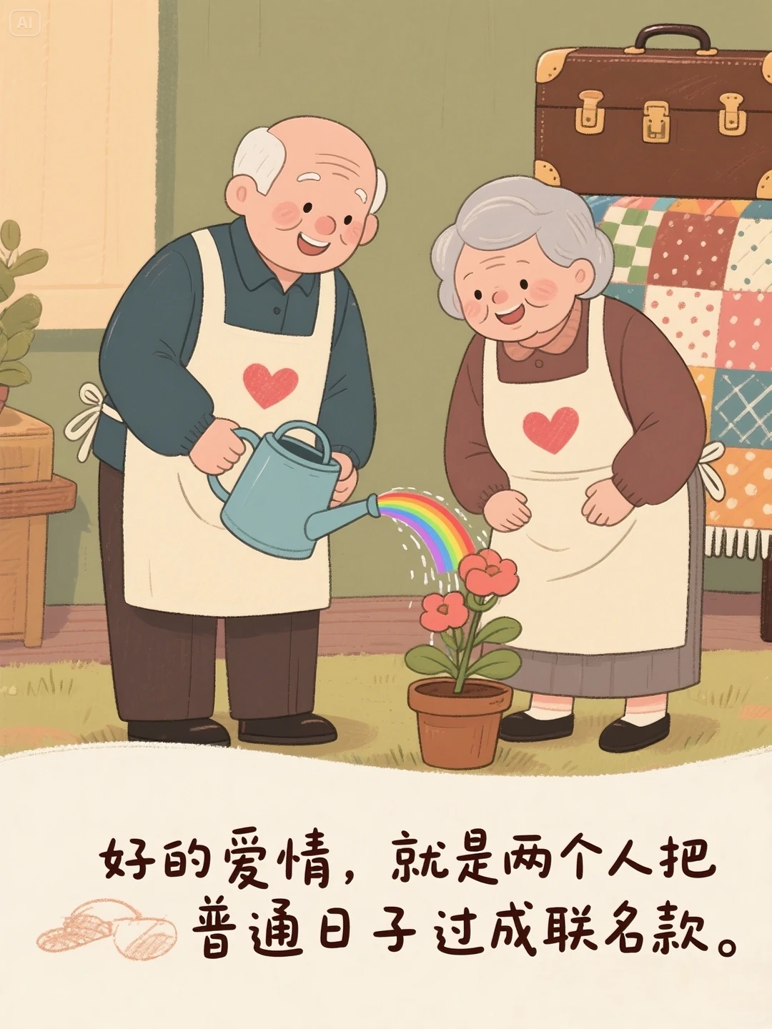 碰到爱人，才知道爱的模样