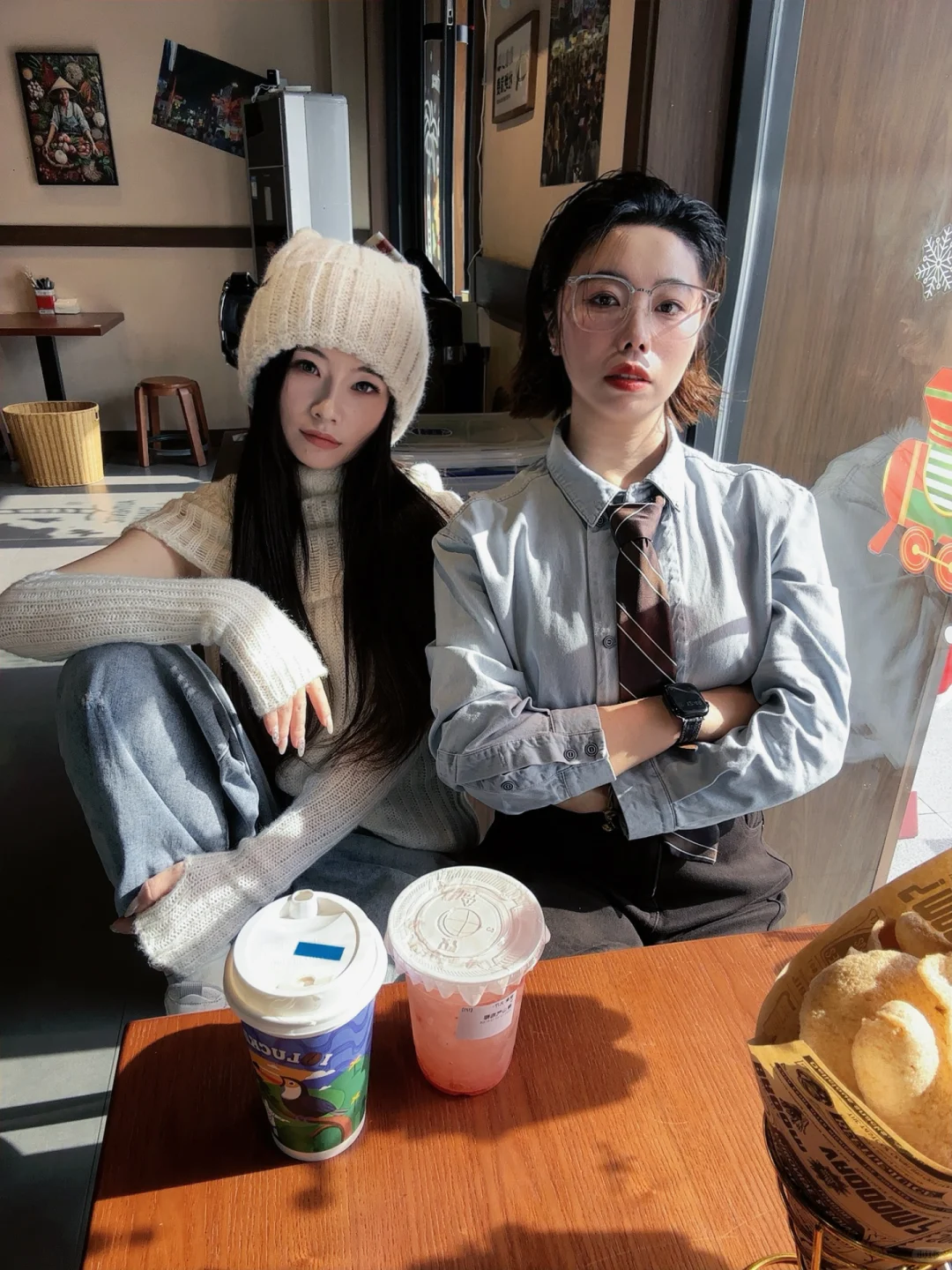 男朋友不在家，带女朋友出门吃个漂亮饭🥘