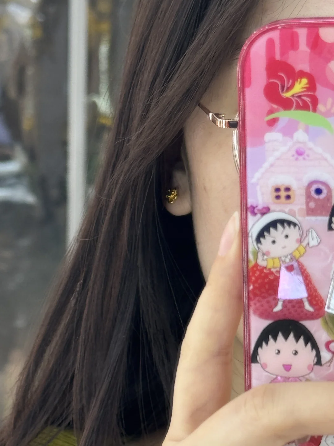 男朋友给的波司登和金耳钉