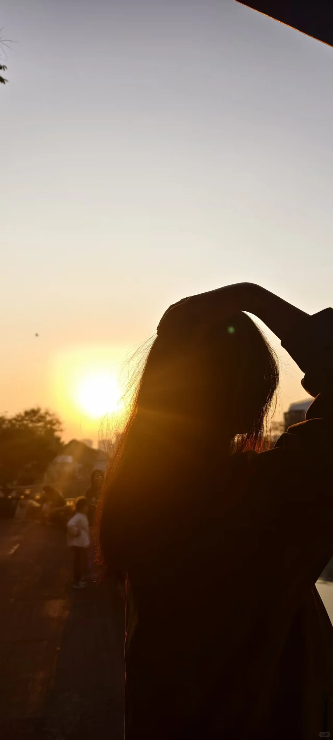 男朋友拍的发光照片