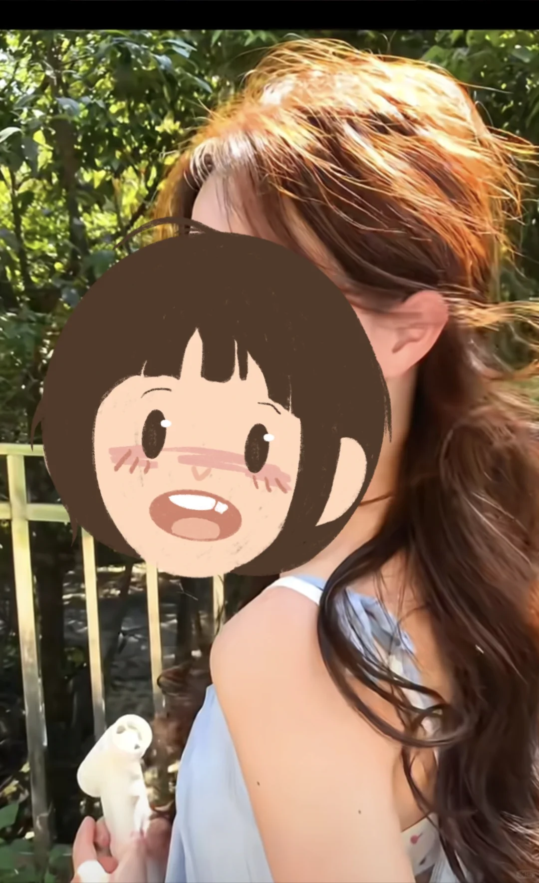 男朋友拍的发光照片