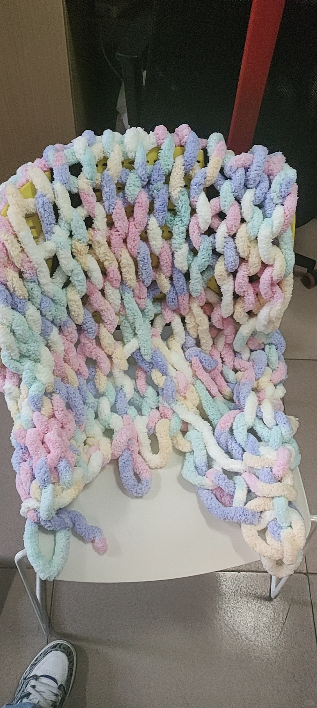 男朋友织的渔网