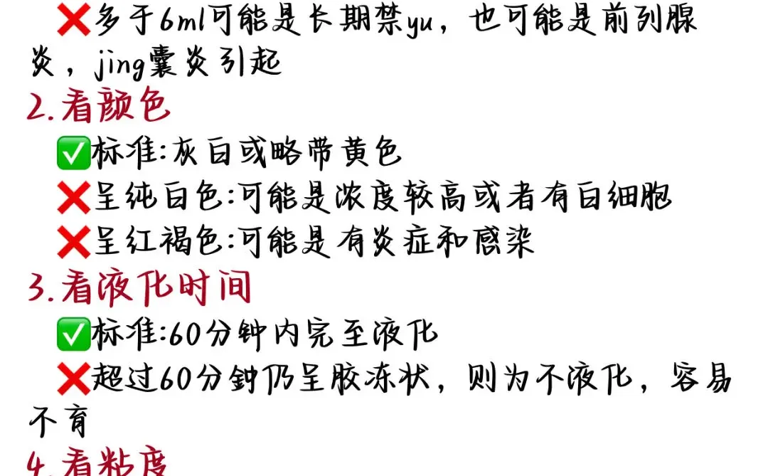 快看看你男盆友蝌蚪量够吗？快来对照