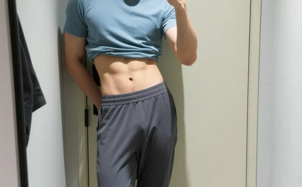 📸阳光型格男友风｜会裤子配薄腹肌