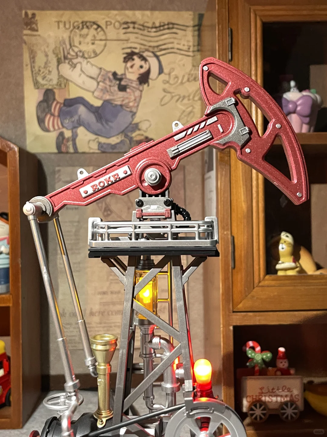 女朋友陪我一起拼的模型～又幸福上了！