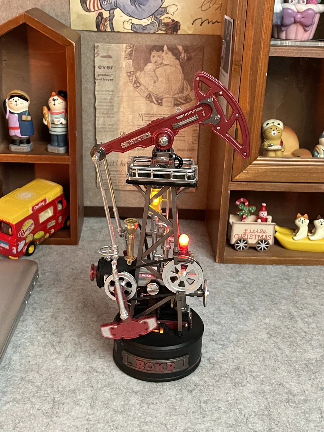 女朋友陪我一起拼的模型～又幸福上了！