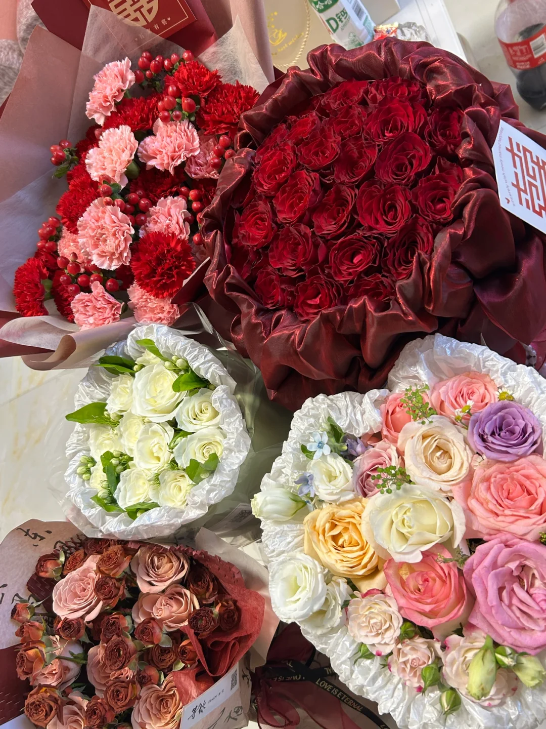 男朋友买花进化史