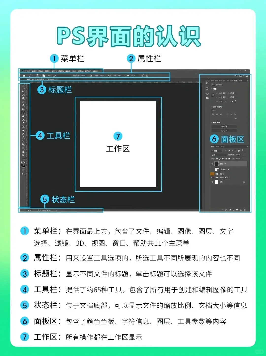 突然发现女朋友学ps的思路好清晰啊