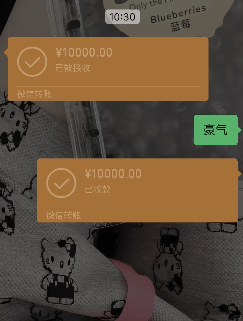 小红书谈的男朋友发生活费啦