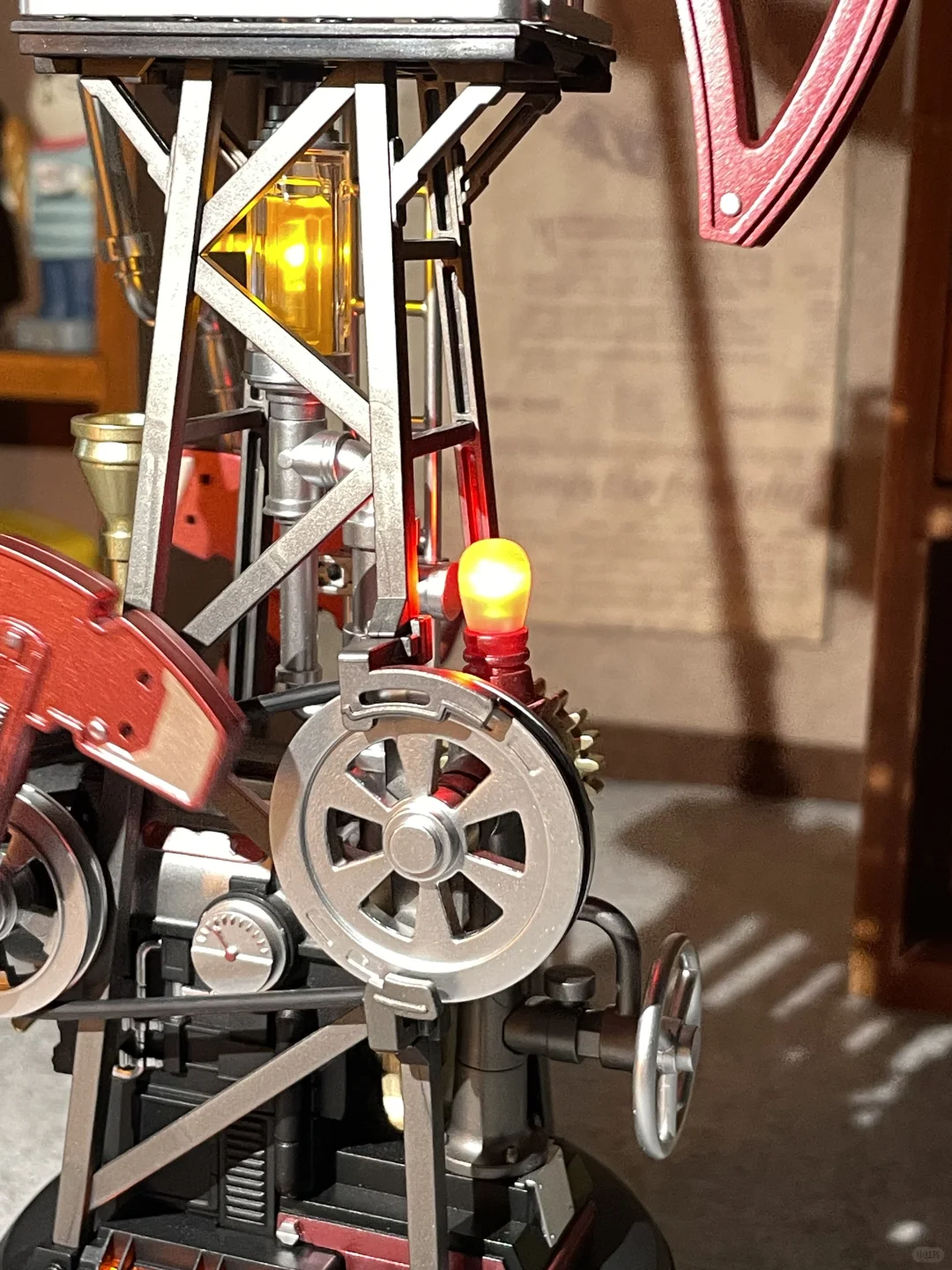 女朋友陪我一起拼的模型～又幸福上了！