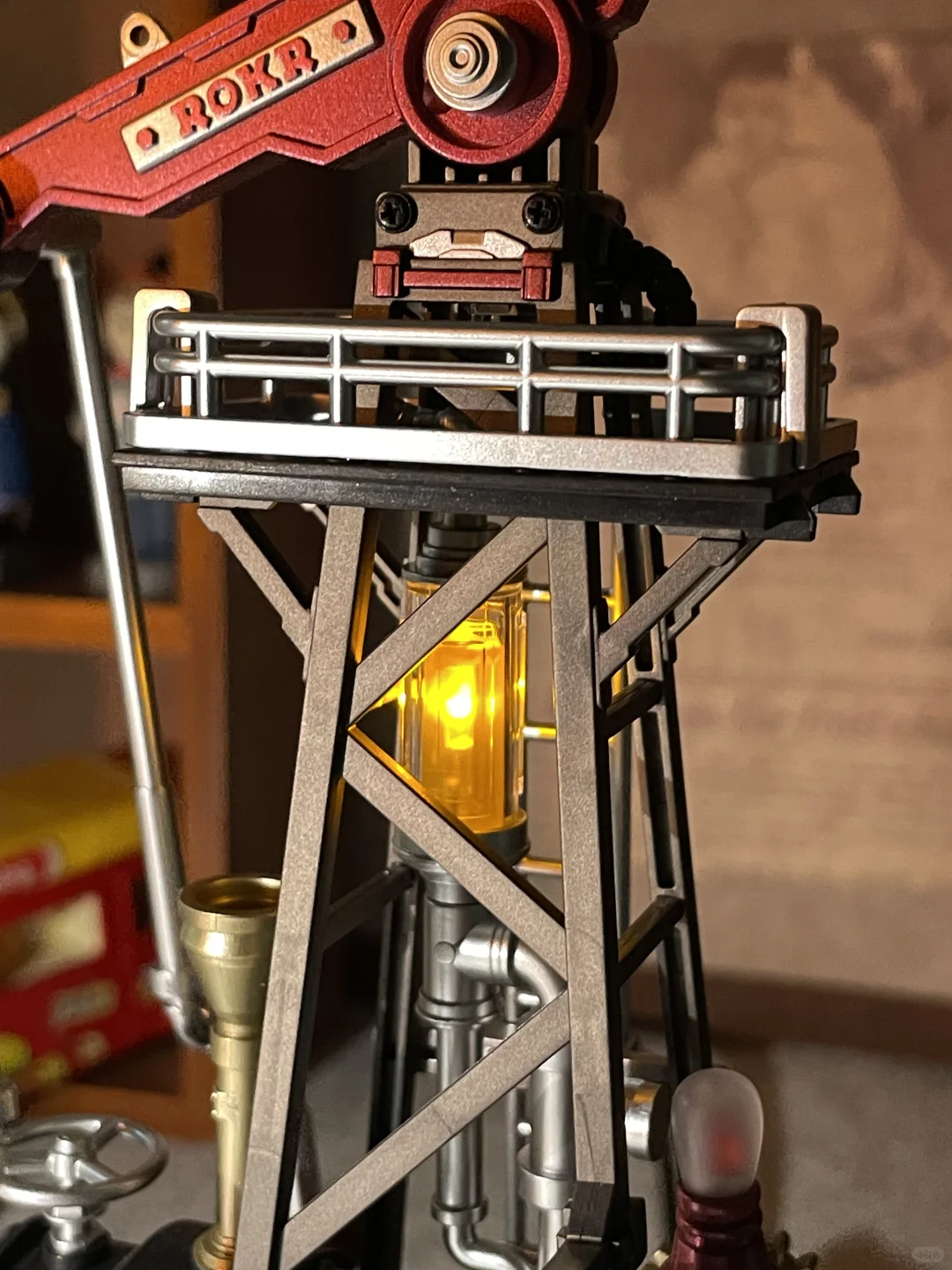 女朋友陪我一起拼的模型～又幸福上了！