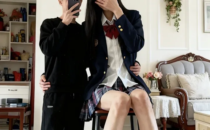 女朋友坐着都比你站着高