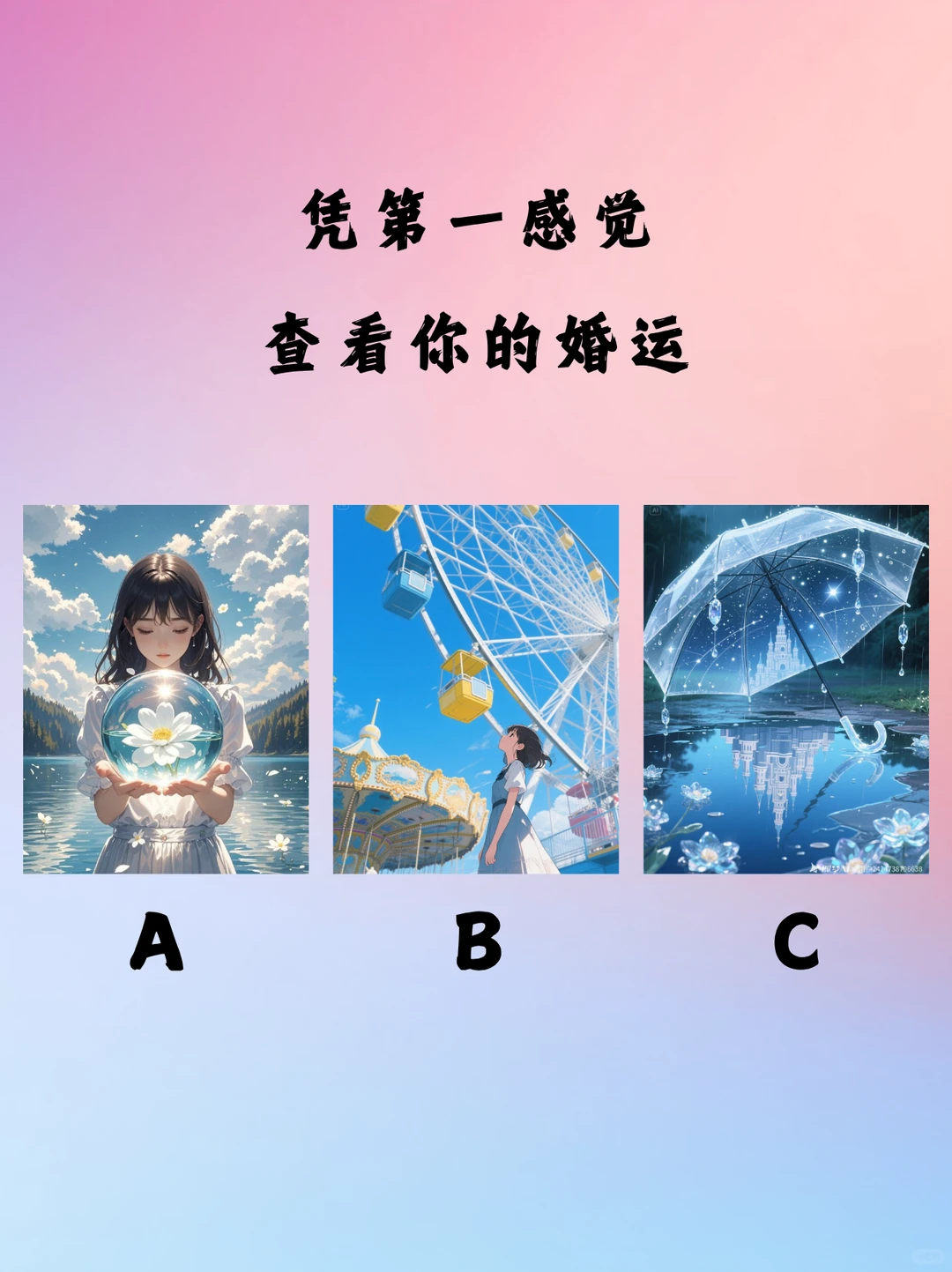 查看你的婚运（答案版）