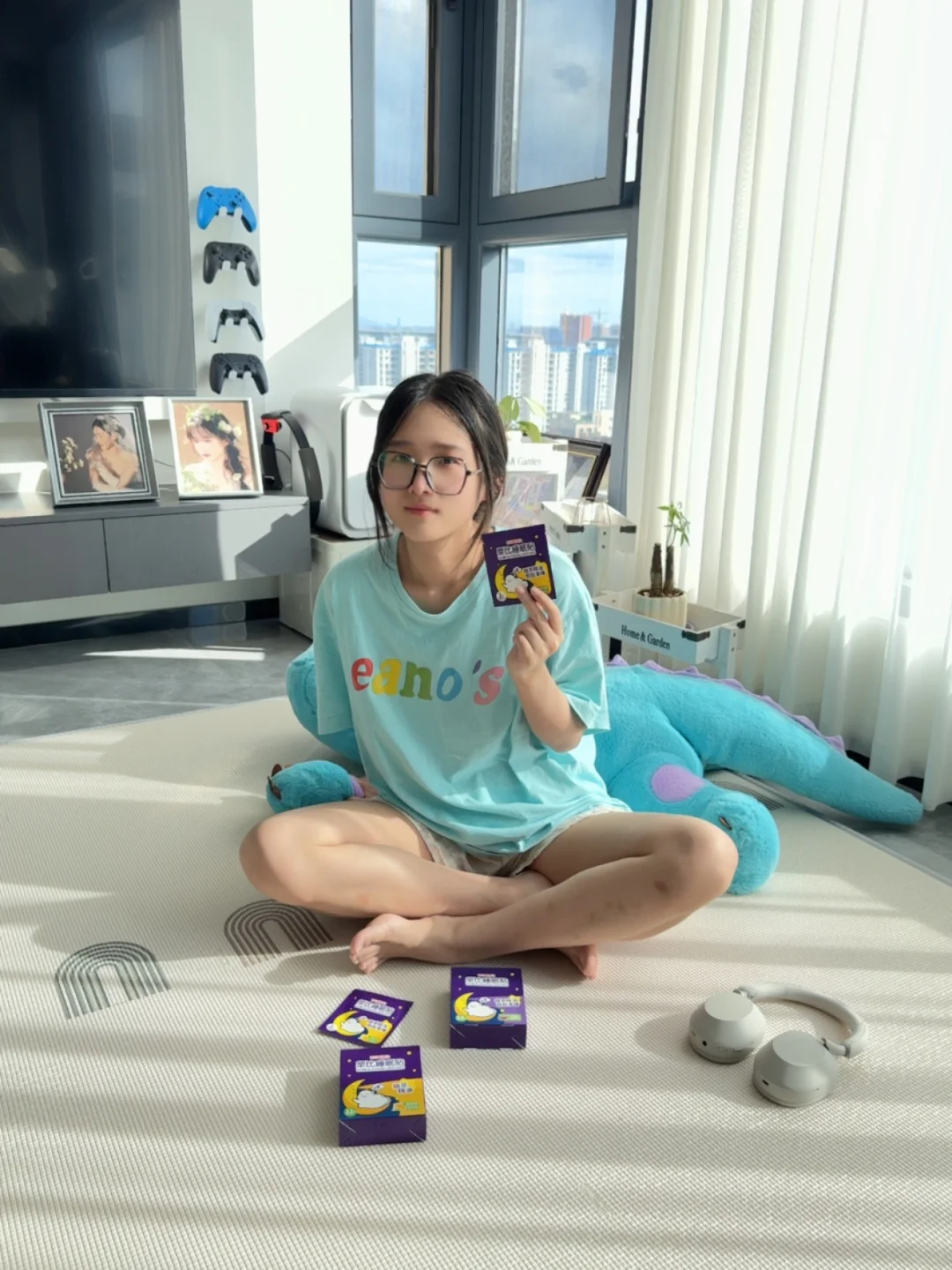 怎么办！睡着的女朋友实在太可爱了