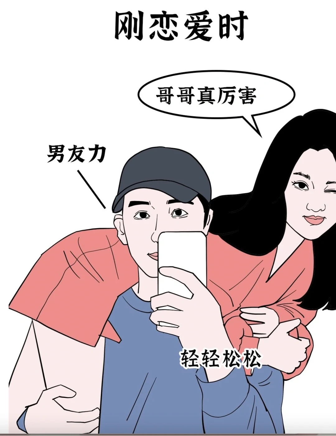 恋爱前后的对比，你们也是这样么？