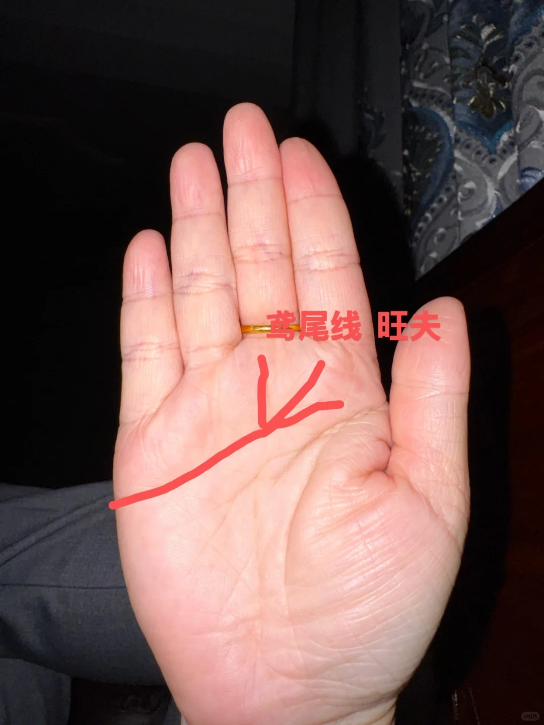 手掌里的旺夫线和婚恋线